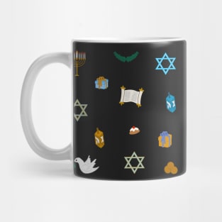 Hanukkah Doodles Sticker Pack Mug